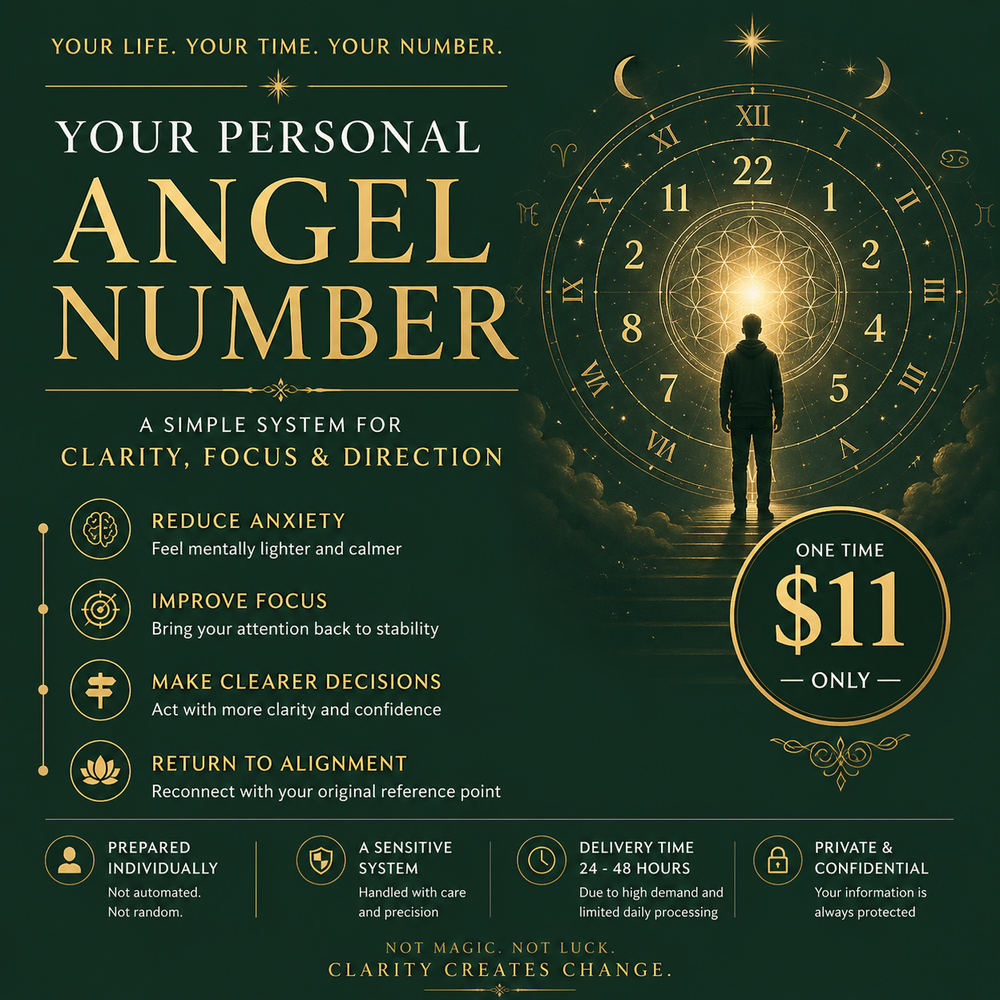 Your Personal Angel Number - A Simple System for Clarity, Focus & Direction